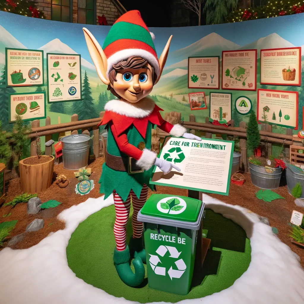 Mensagem de Reciclagem do Pai Natal